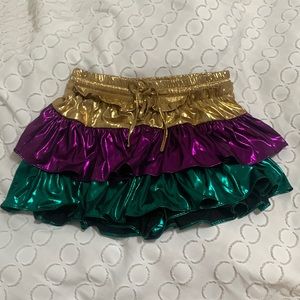 mardi gras skirt!!